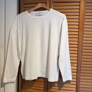 Legoe Heritage Women’s Maternity White Long Sleeved shirt xsmall side zipper